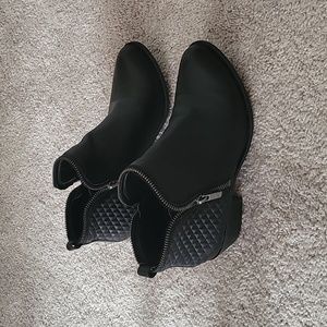 Lucky Brand black ankle boots